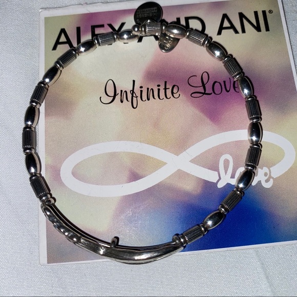 Alex and Ani infinite love bangle - Picture 1 of 4
